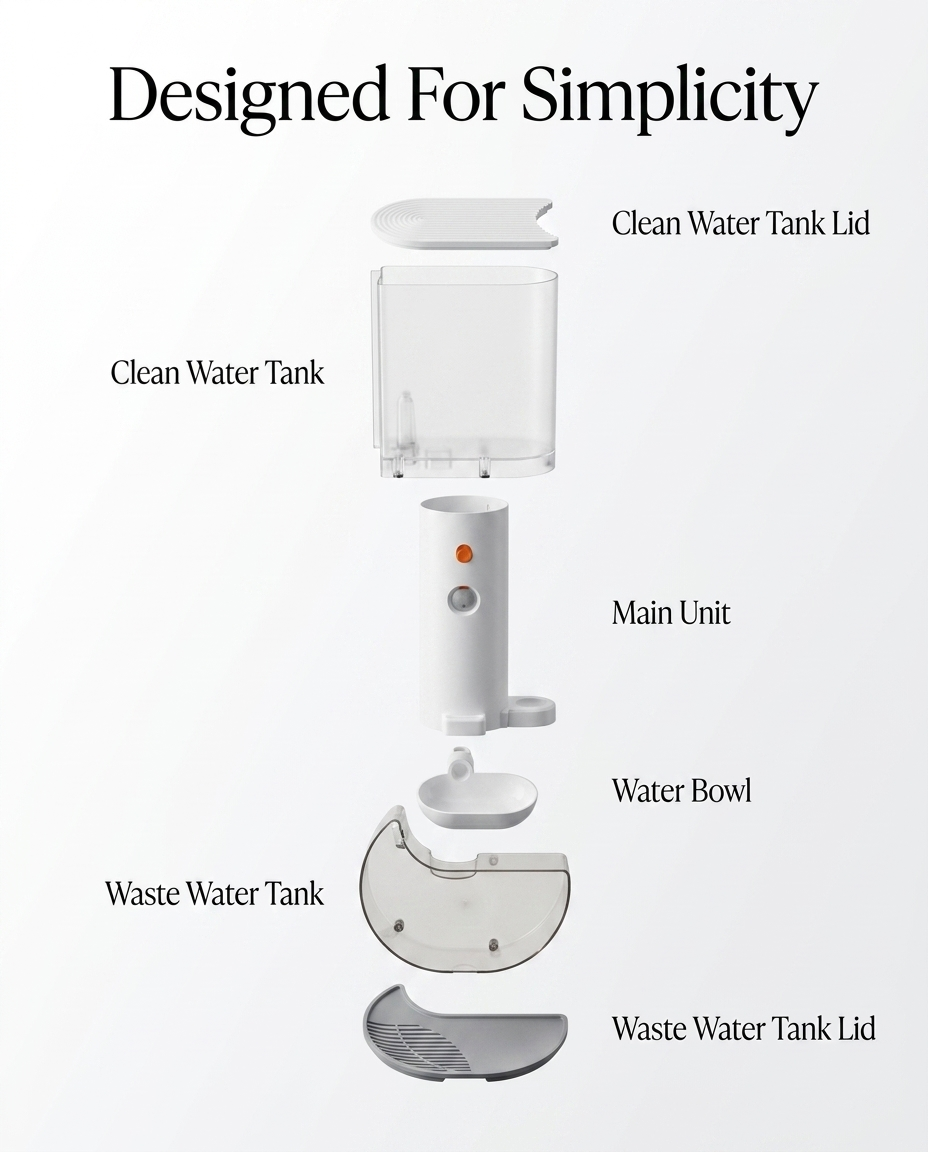Velora™ FreshFlow Cat Water Station